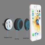 2x Magnetic Car Air Vent Dashboard Phone Holder Mount For Mobile Phone - Image 5
