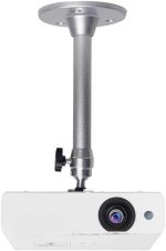 Adjustable Projector Ceiling Mount Bracket Silver 3.5kg Capacity - Image 9